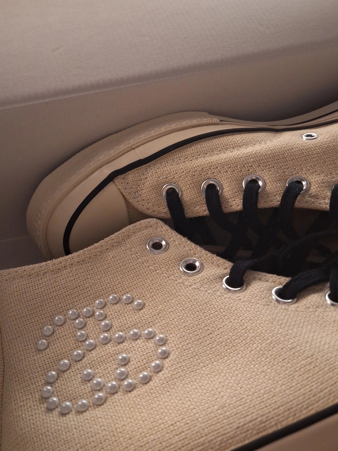 Converse x Stussy Chuck 70 High Natural Ivory 착용 스타일
