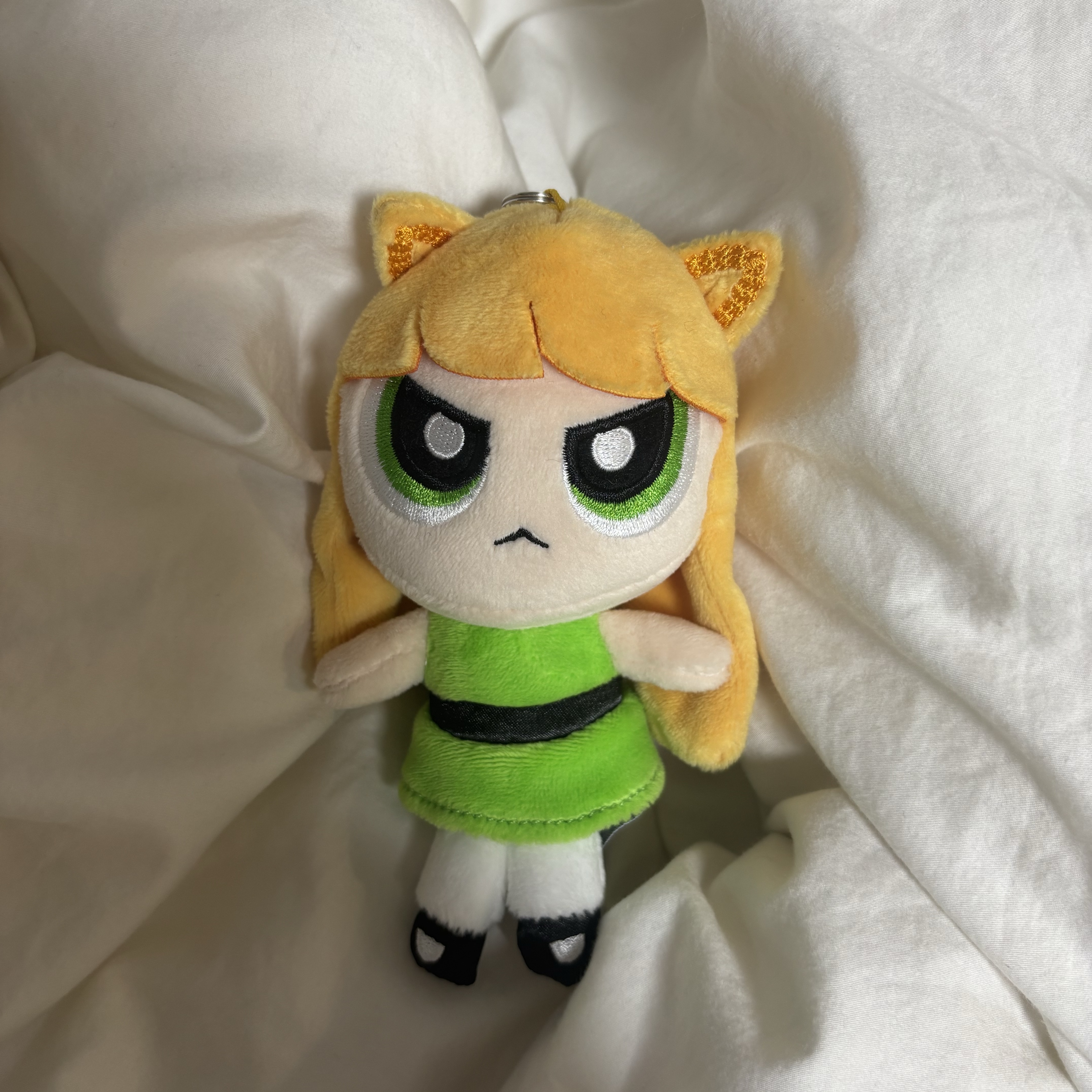 Newjeans x The Powerpuff Girls Bag Charm Haerin 착용 스타일
