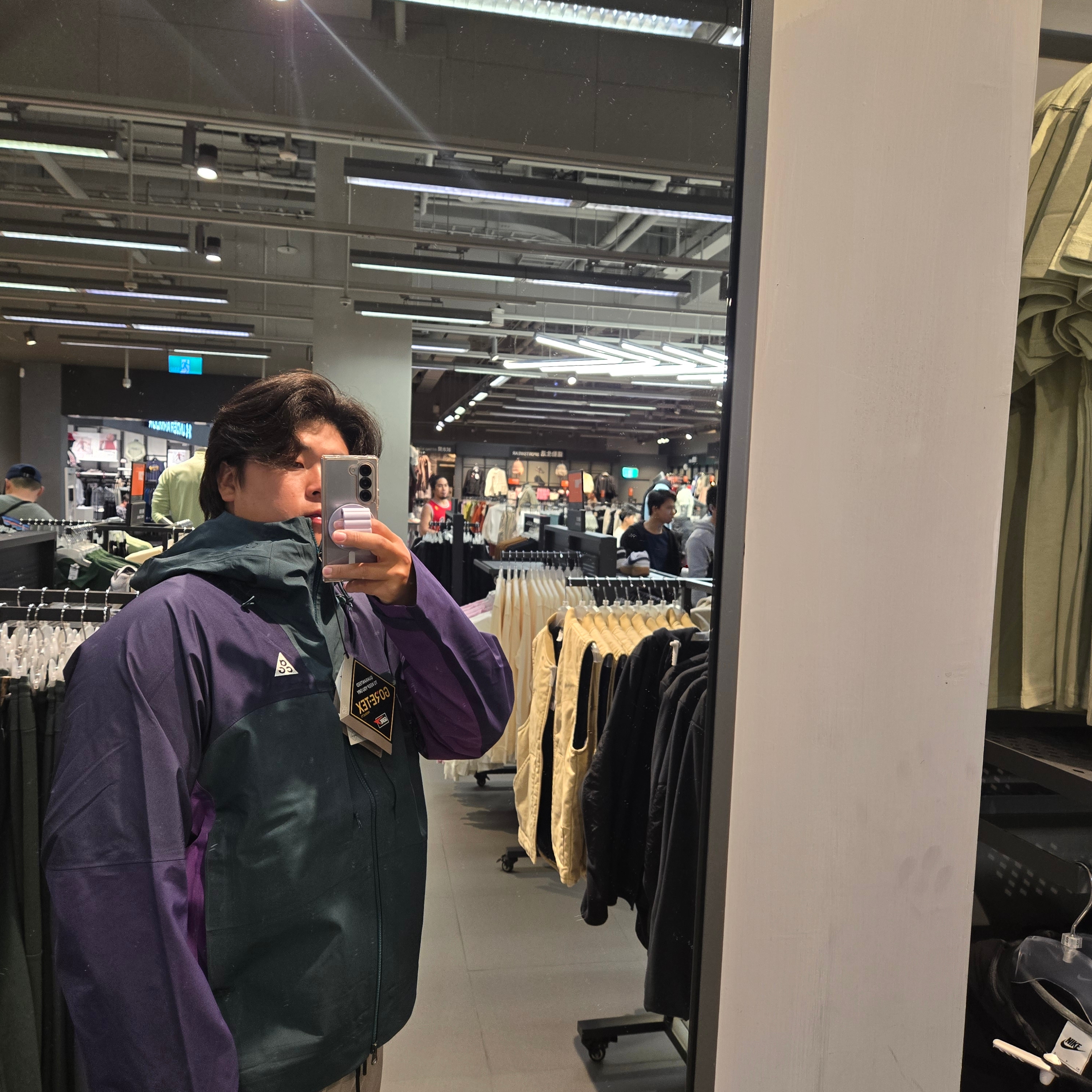 Nike ACG Storm-Fit ADV Gore-Tex Misery Ridge Jacket Deep Jungle - Asia 착용 스타일 - 2