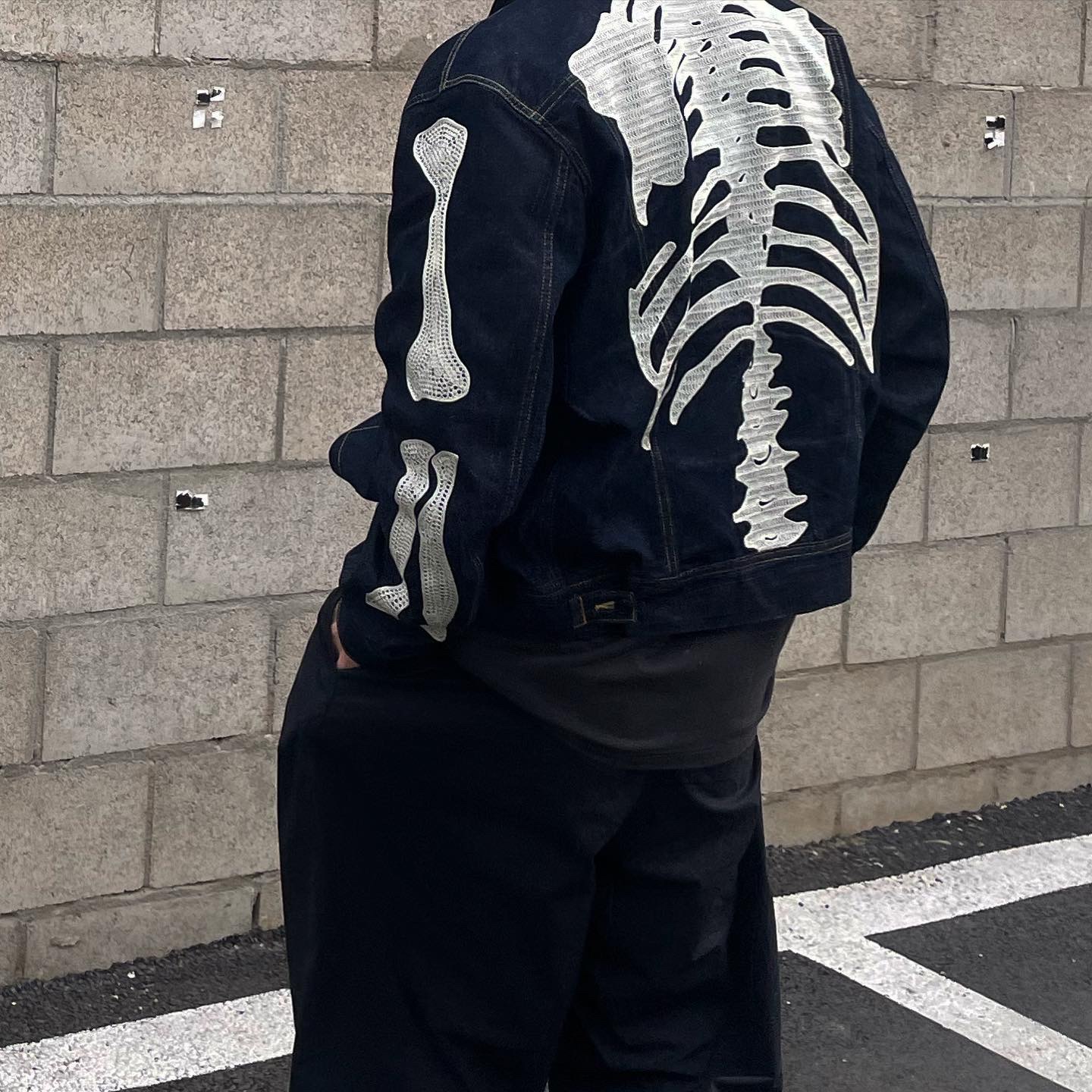 Kapital 11.5 oz. Denim Mexican Tuxedo Westerner Bone Jacket Indigo 착용 스타일