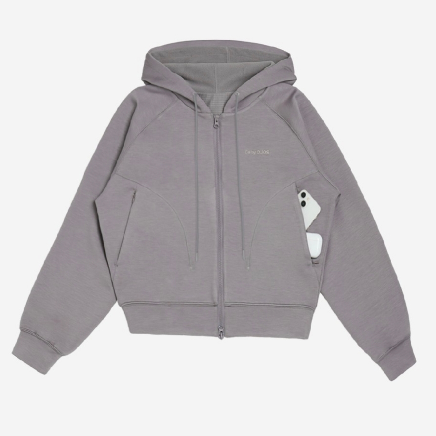 Carhartt WIP Onyx T-Shirt Chervil, OJOS i:e Gel Hoodie 01 Cocoa 착용 스타일 - 3