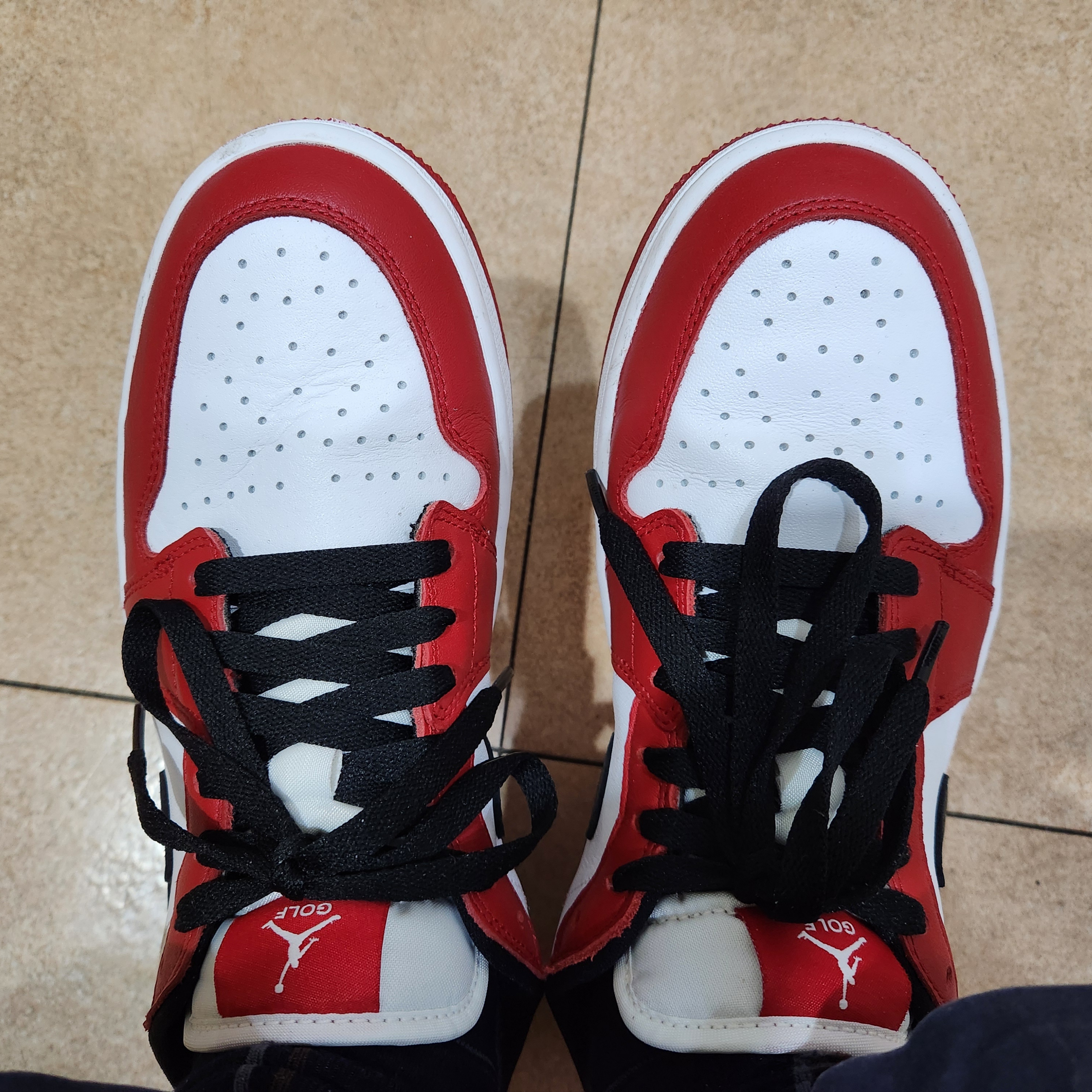Jordan 1 Low Golf Chicago 착용 스타일