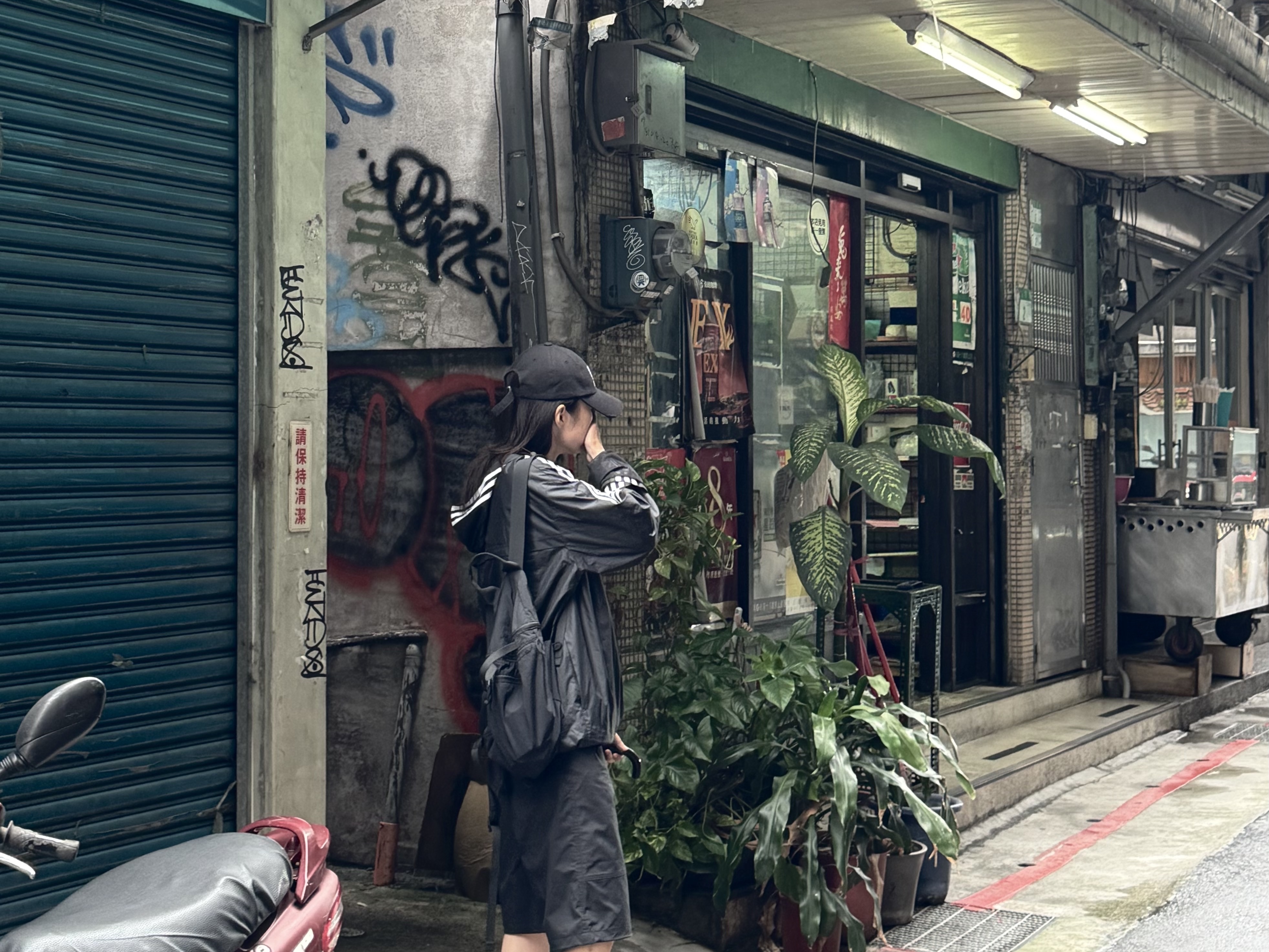 Adidas Essential 3S Woven Windbreaker Jacket Black - KR Sizing 착용 스타일 - 2