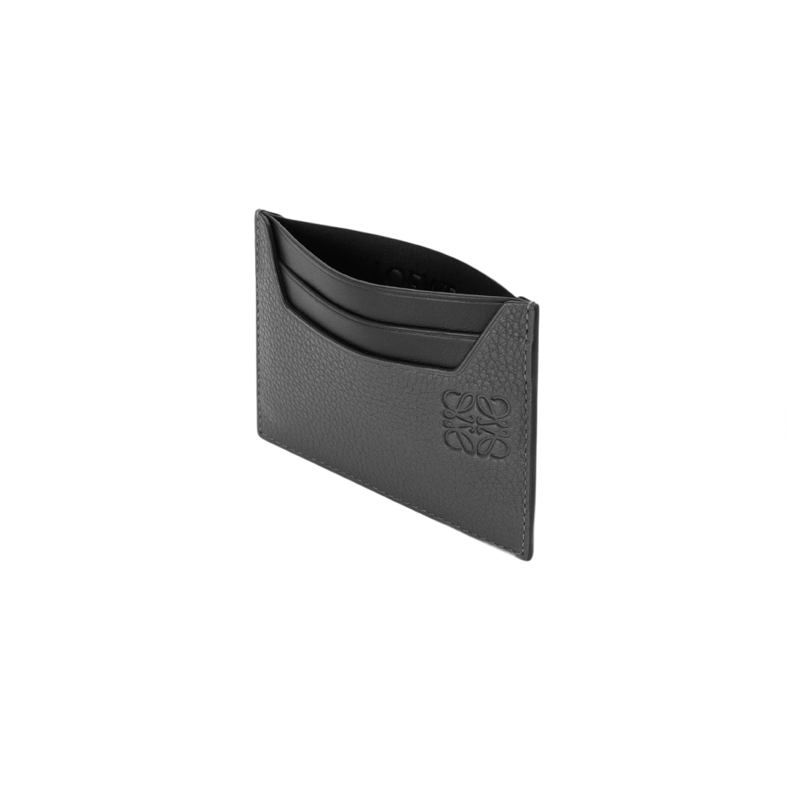 로에베 소프트 그레인드 카프스킨 플레인 카드홀더 앤트러사이트(Loewe Plain Card Holder in Soft Grained Calfskin Anthracite) - 2