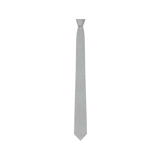 Givenchy 4G Tie in Silk Light Grey