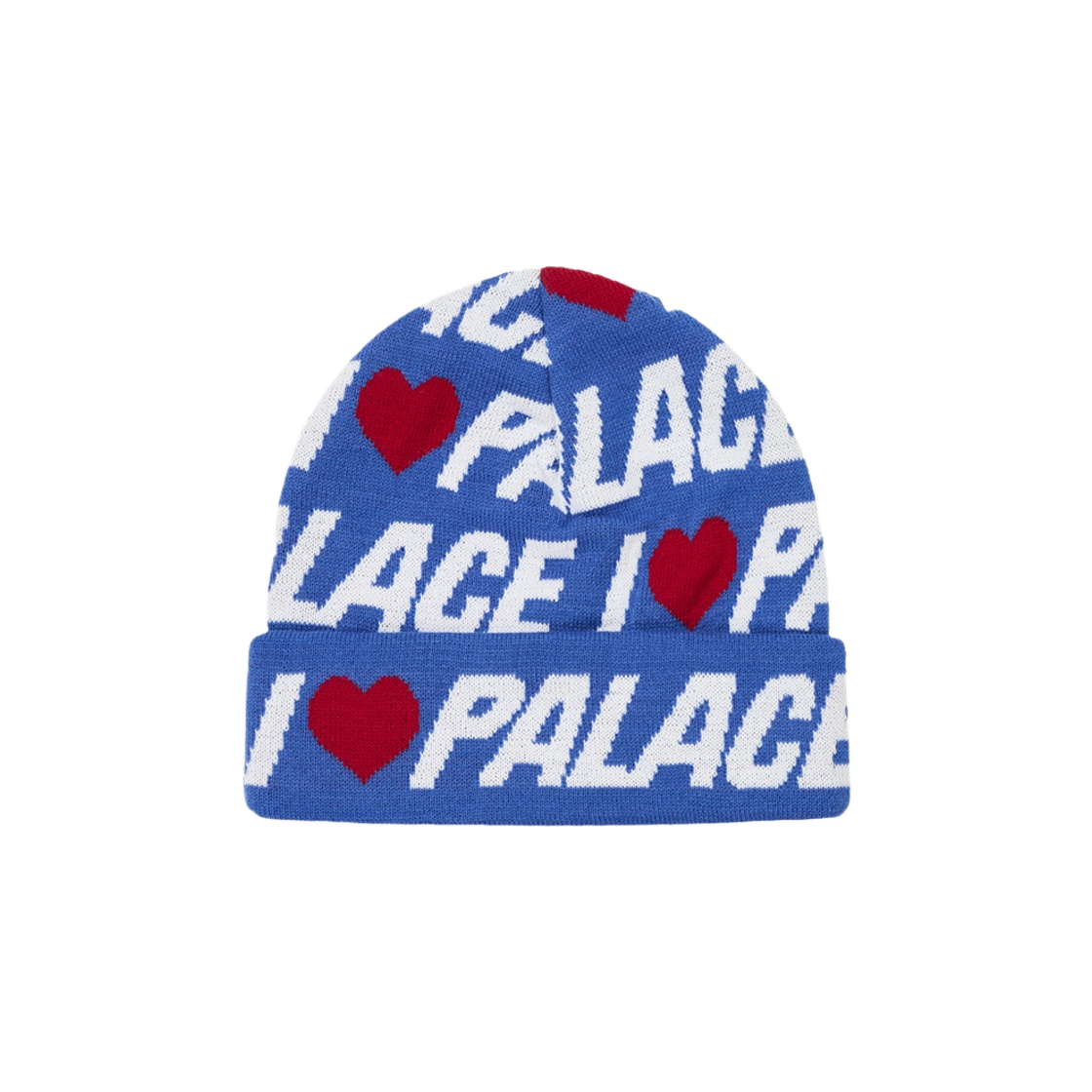 - Palace I Love Palace Beanie Blue - 24SS - 대표 이미지 #1