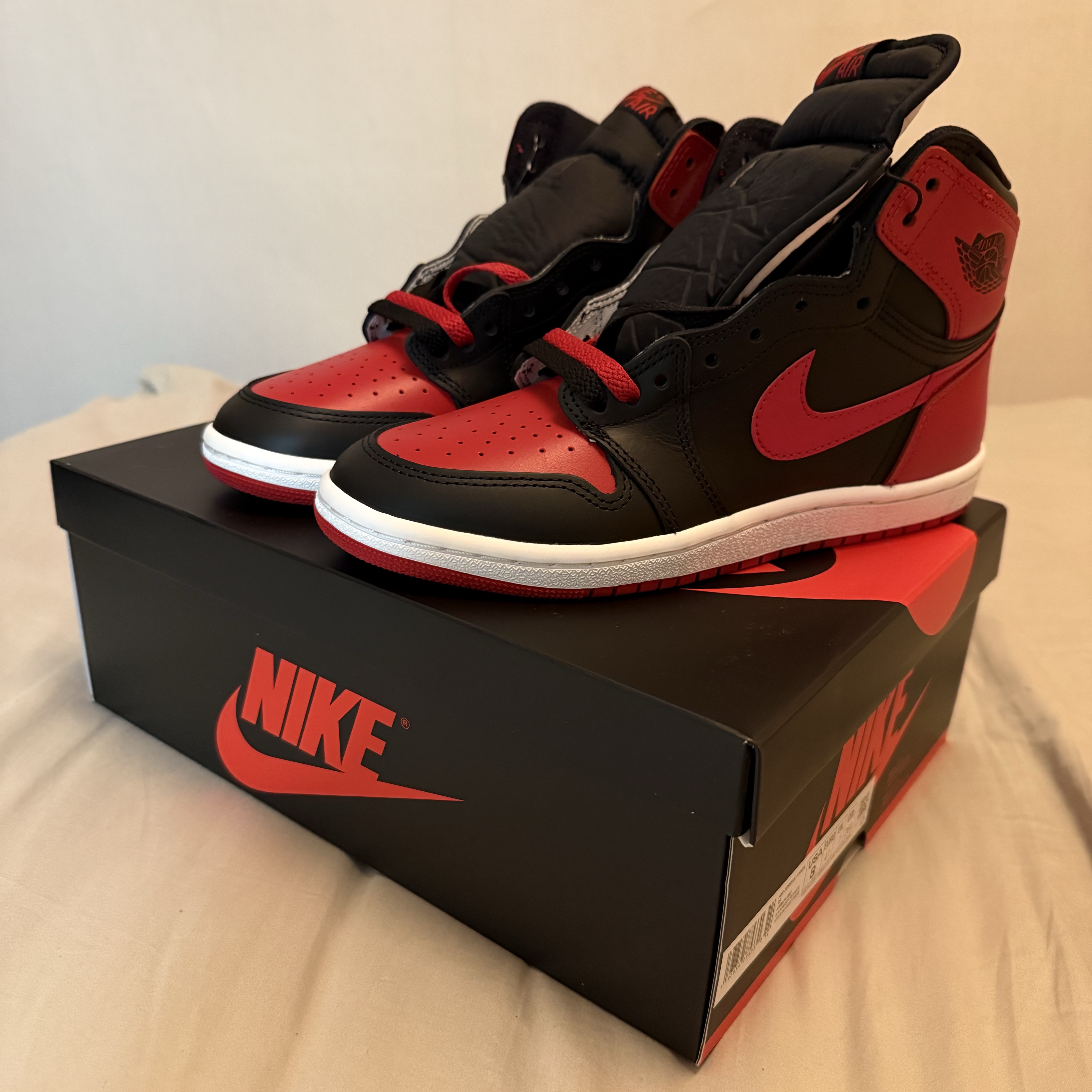 Jordan 1 High 85 Bred 착용 스타일