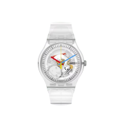Swatch Clearly New Gent Quartz Transparent