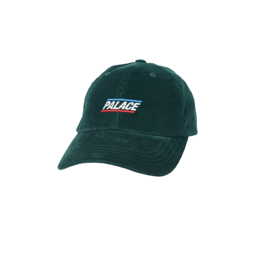 Palace Basically A Cord 6-Panel Green - 21SS