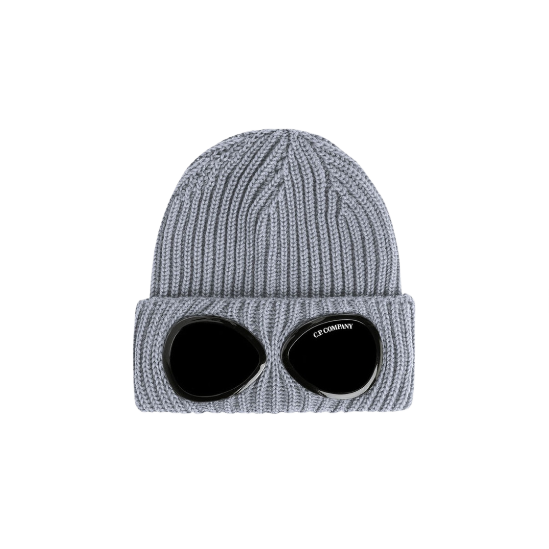 C.P. 컴퍼니 엑스트라 파인 메리노 울 고글 비니 그리핀 그레이 - 23FW(C.P. Company Extra Fine Merino Wool Goggle Beanie Griffin Grey - 23FW)