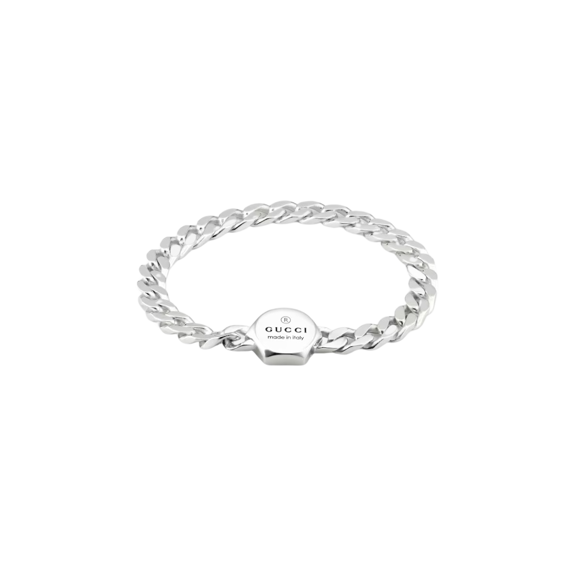 779173-J8400-8106 Gucci Trademark Bracelet 925 Sterling Silver
