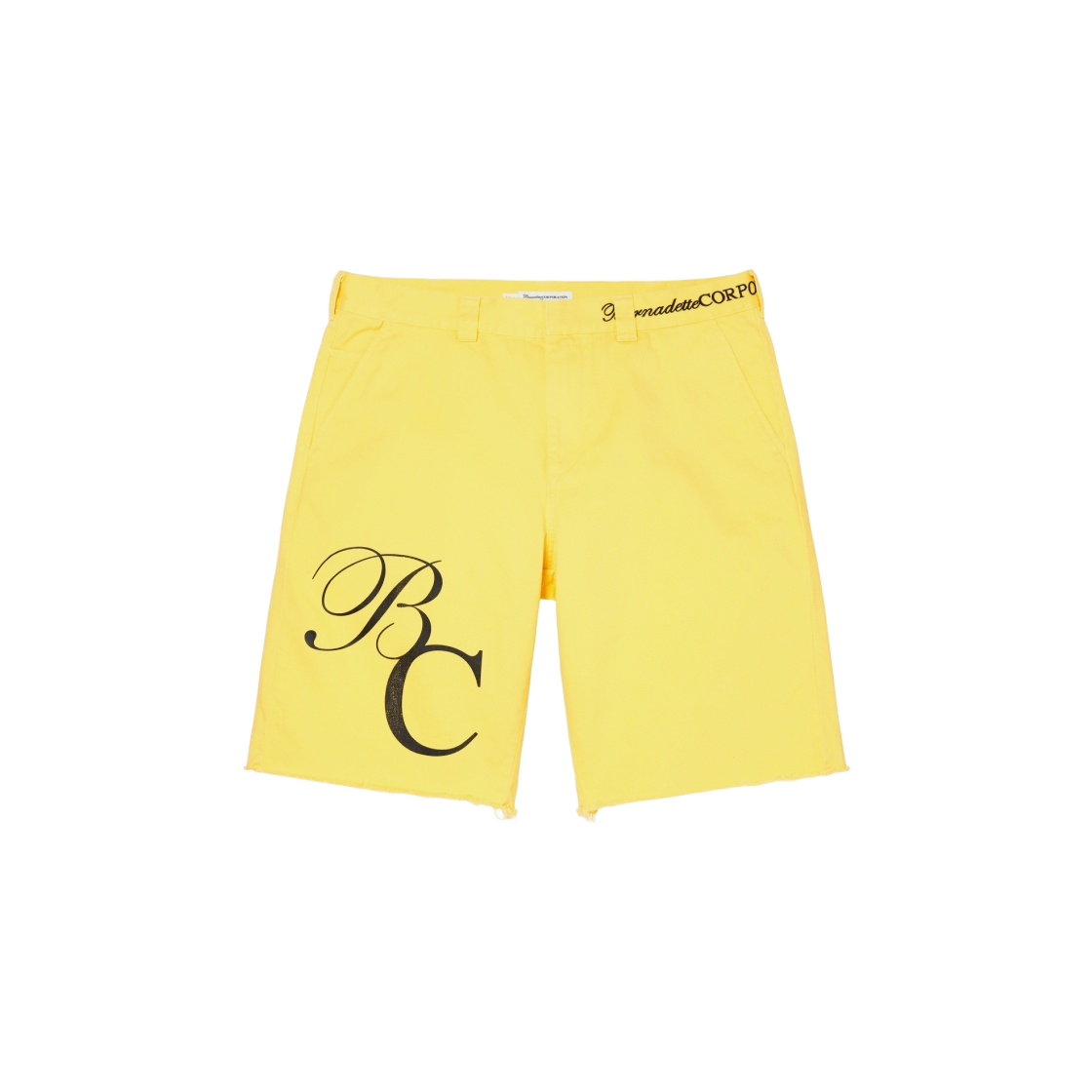 - Supreme x Bernadette Corporation Work Shorts Yellow - 23SS - 대표 이미지 #1