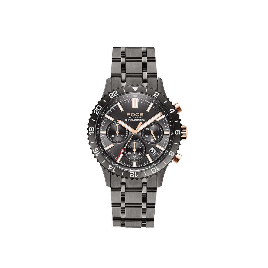 포체 45mm 메탈 워치 그레이(Foce 45mm Metal Watch Grey)