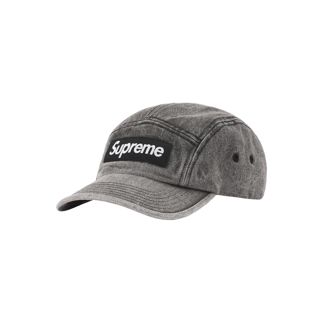 슈프림 데님 캠프캡 워시드 블랙 - 22FW | Supreme | KREAM