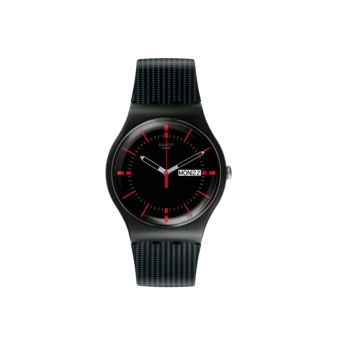 스와치 게트 쿼츠 블랙(Swatch Gaet Quartz Black) - 1