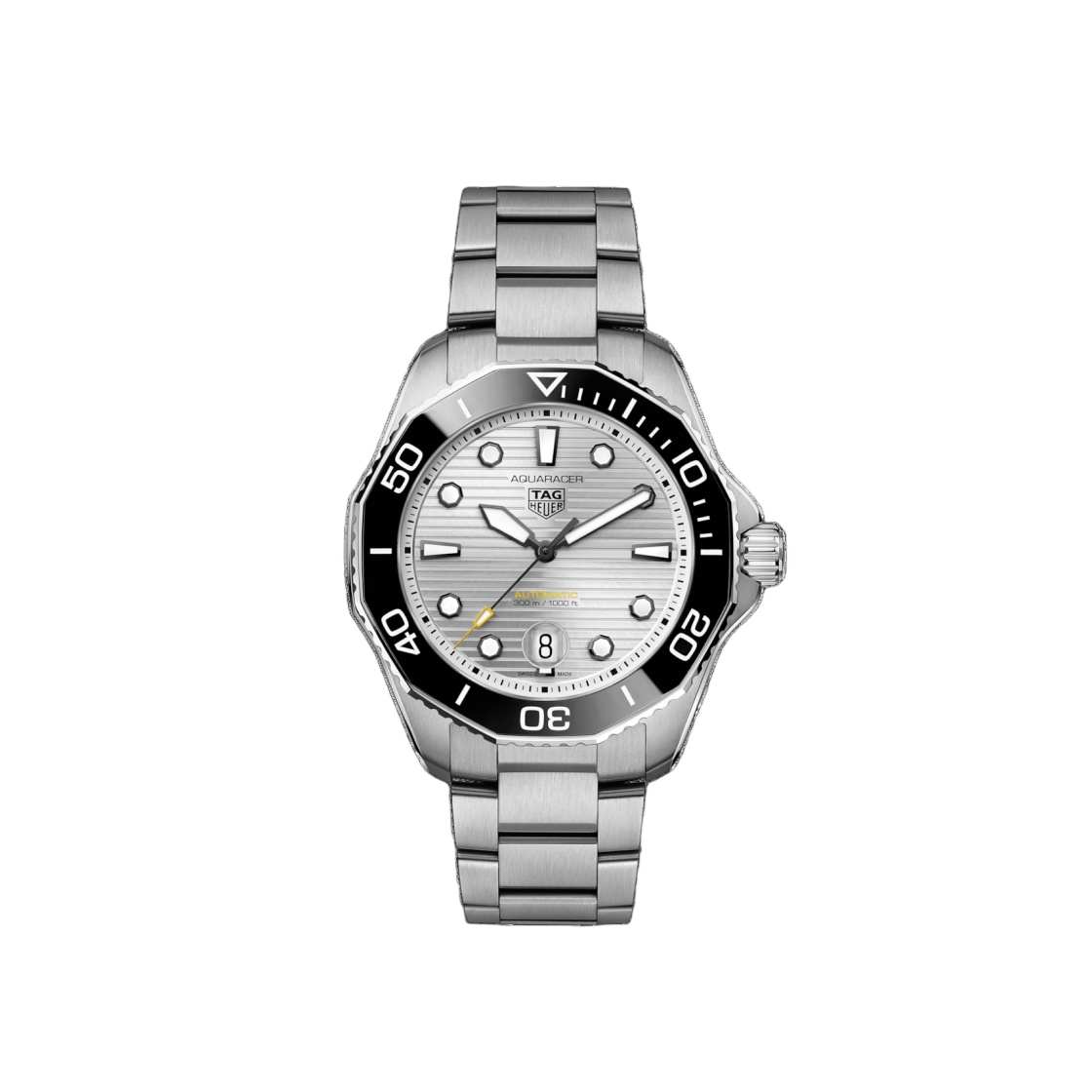 태그 호이어 아쿠아레이서 프로페셔널 300 데이트 칼리버 5 오토매틱 스틸 그레이(TAG Heuer Aquaracer Professional 300 Date Calibre 5 Automatic Steel Grey)
