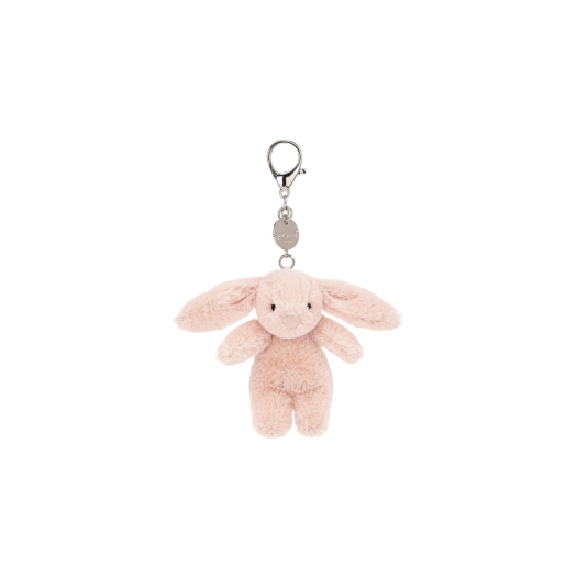 Jellycat Bashful Bunny Bag Charm Blush