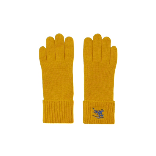 Burberry Cashmere Blend Gloves Pear