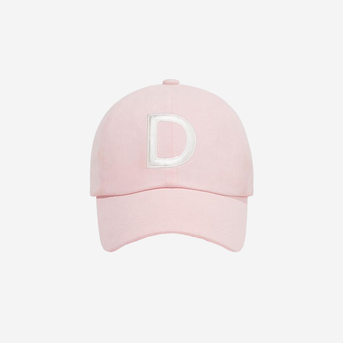 - Deinet D Logo Washed Cap in Pink