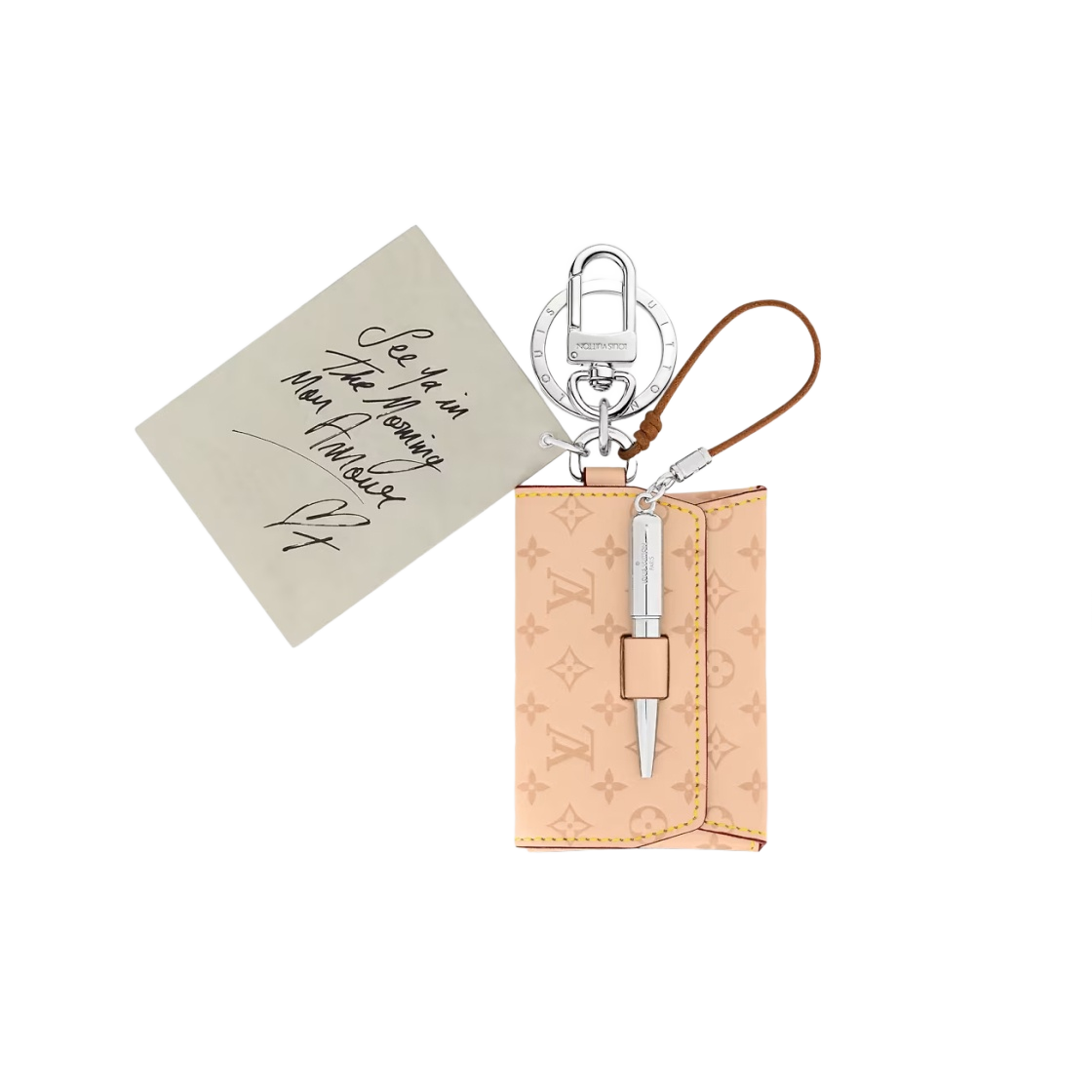 루이비통 러브 레터스 피규린 백 참 베이지(Louis Vuitton Love Letters Figurine Bag Charm Beige) - 1