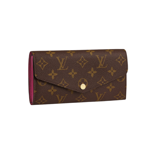 Louis Vuitton Sarah Wallet Monogram Fuchsia