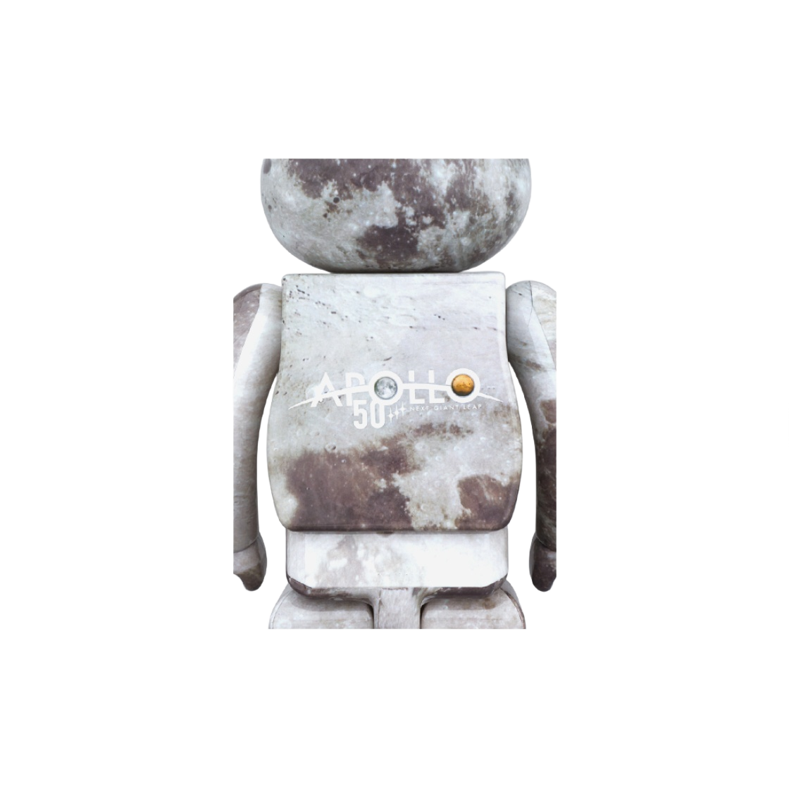 베어브릭 아폴로 11호 달 착륙 50주년 문 100% & 400% 세트(Bearbrick 50th Anniversary Of The Apollo 11 Moon Landing Moon 100% & 400% Set) - 4