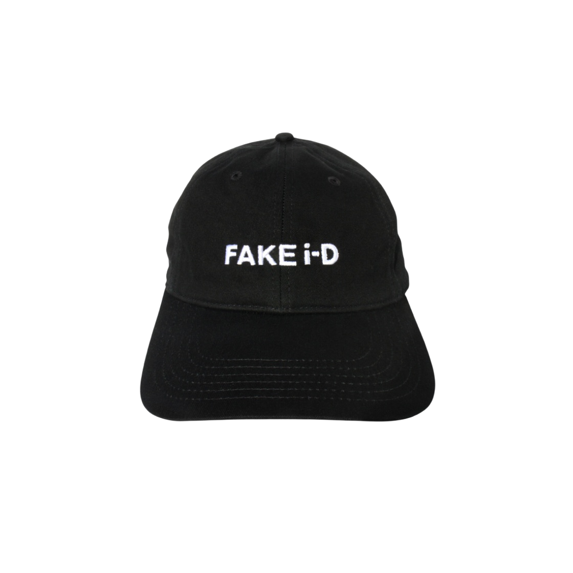 아이디어 페이크 i-D 햇 블랙(IDEA Fake i-D Hat Black)