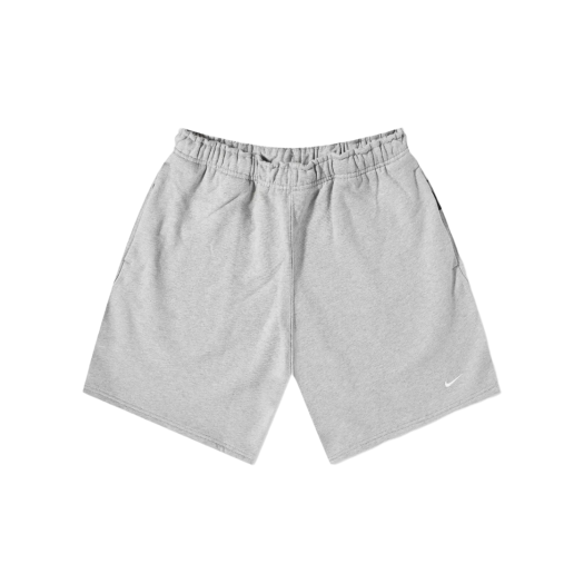 Nike NRG Solo Swoosh Fleece Shorts Dark Grey Heather - US/EU