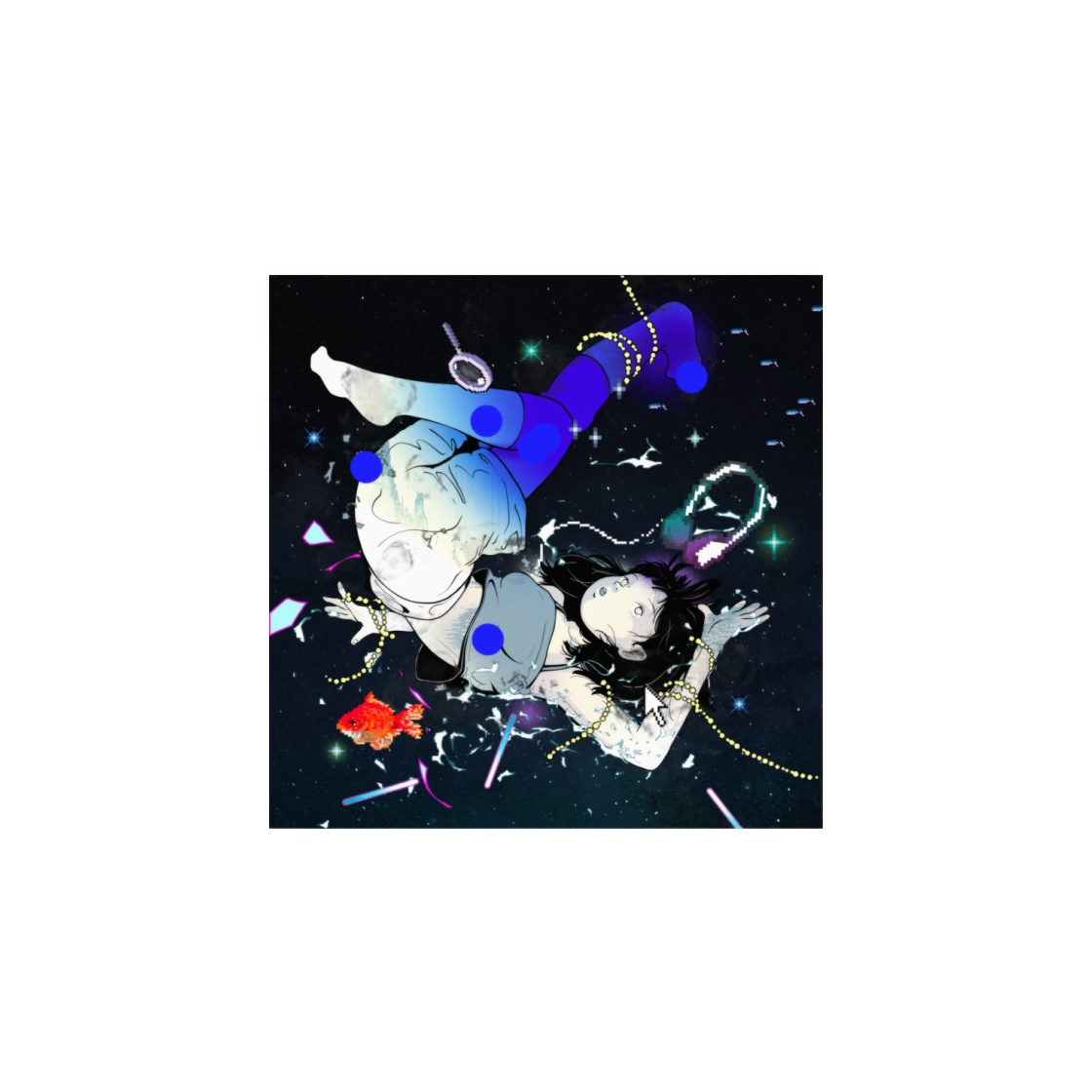 한로로 EP 1집 앨범 이상비행 LP 블루 마블(Hanroro 1st EP Take Off E Blue Marble)