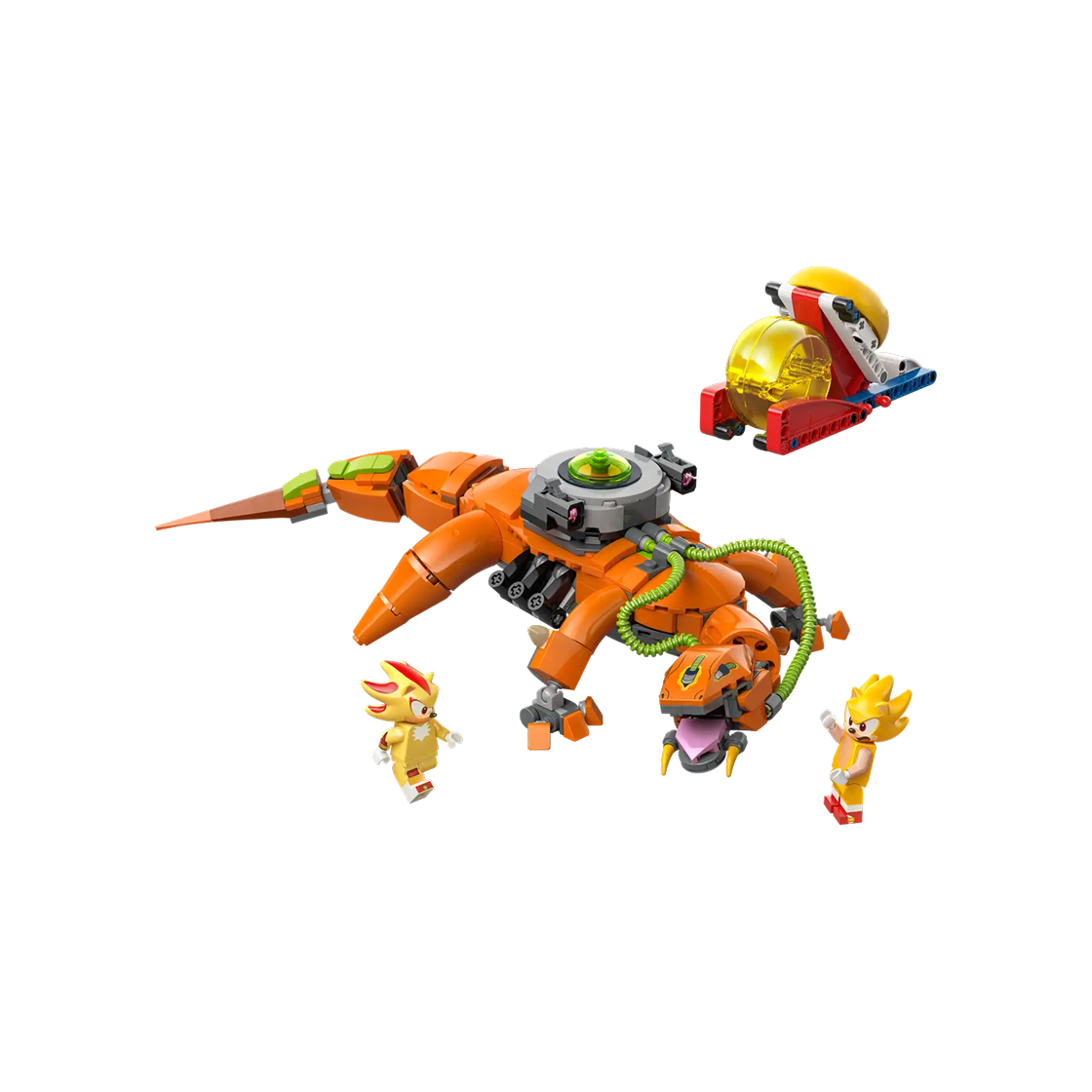 레고 소닉 더 헤지혹 슈퍼 섀도우 대 바이오리저드