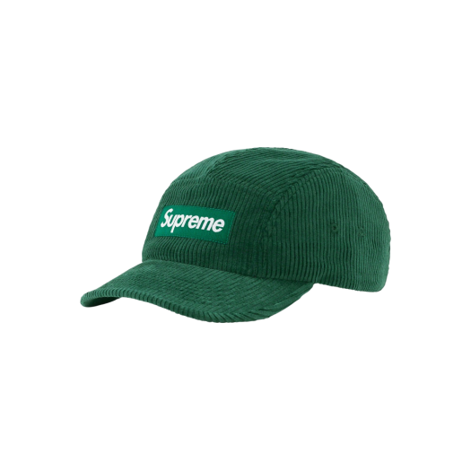 Supreme Corduroy Camp Cap Green - 22FW