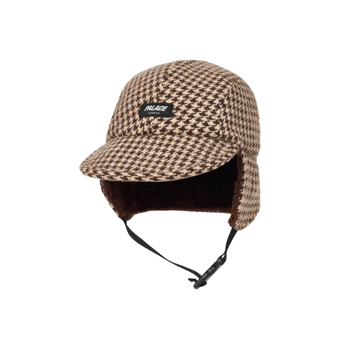 팔라스 리버소 이어플랩 4 패널 하운즈투스 브라운 - 23FW(Palace Reverso Earflap 4-Panel Houndstooth Brown - 23FW) - 1