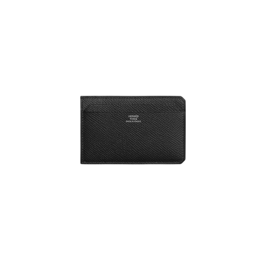 Hermes City 4CC Card Holder Epsom & Noir
