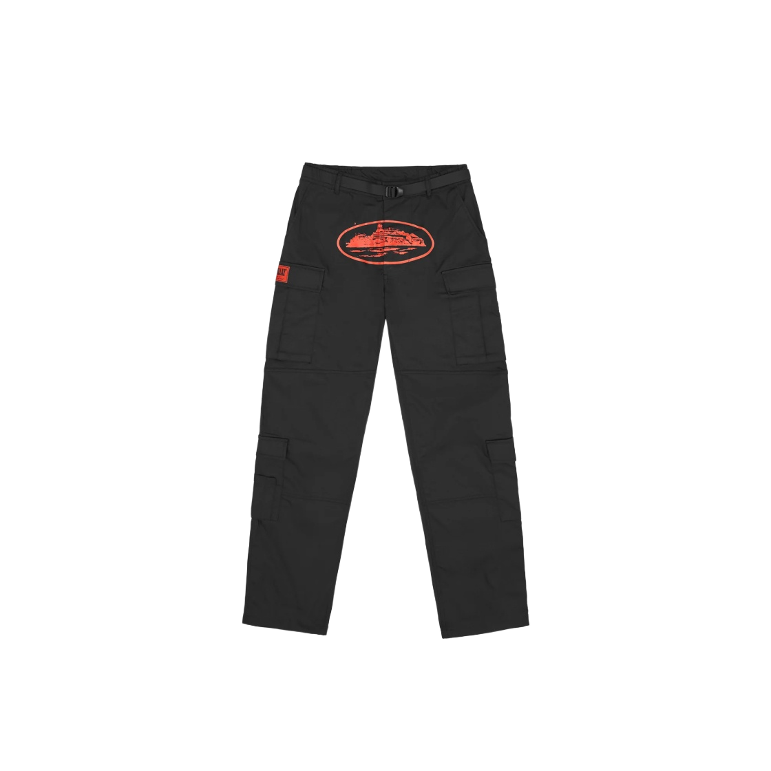 코르테이즈 게릴라즈 카고 블랙 레드 | Corteiz | KREAM Corteiz Guerillaz Cargos Black Red