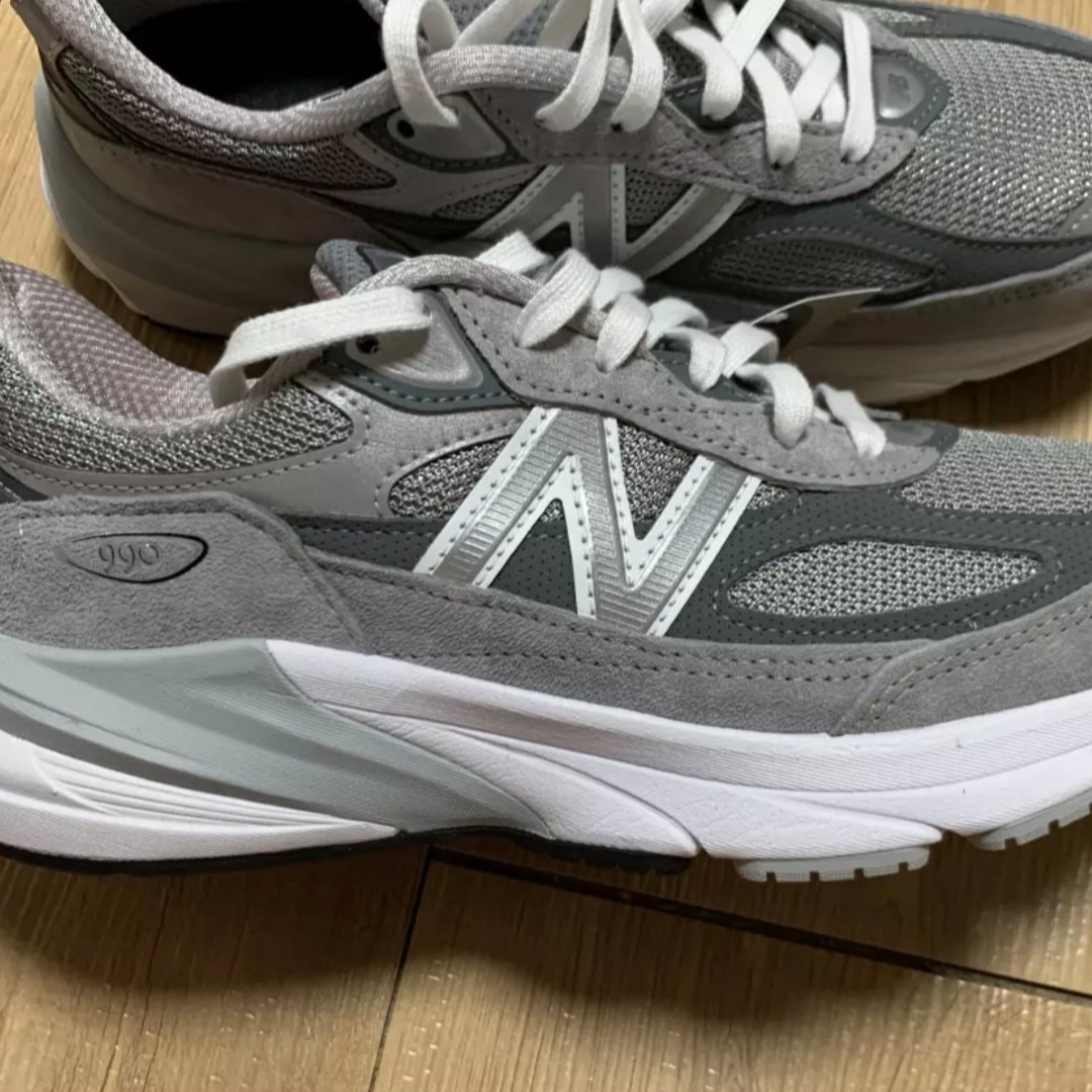 New Balance 990v6 Made in USA Grey - D Standard 착용 스타일