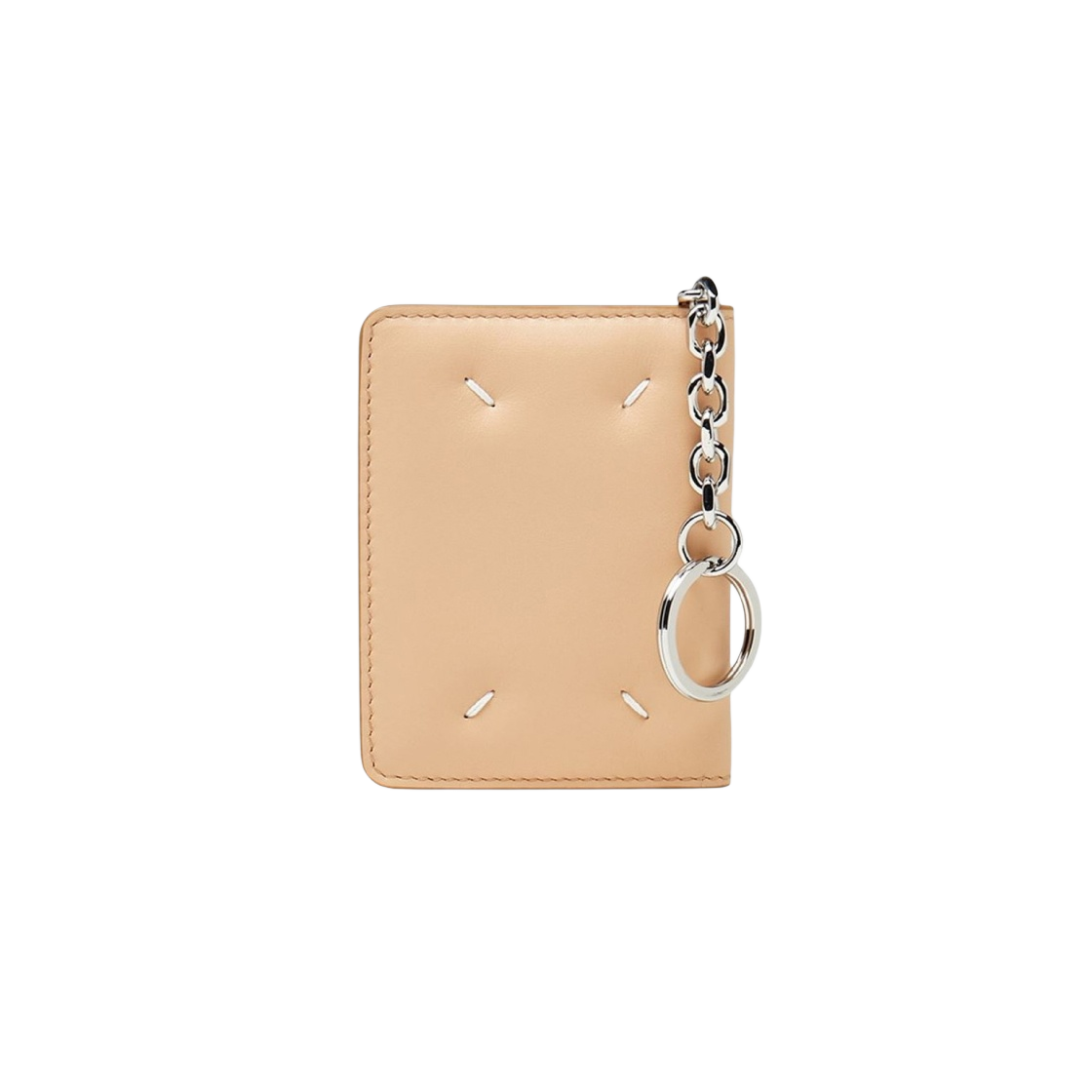S56UI0128P4303T2057 Maison Margiela Keyring Calfskin Wallet Nude - 대표 이미지 #1