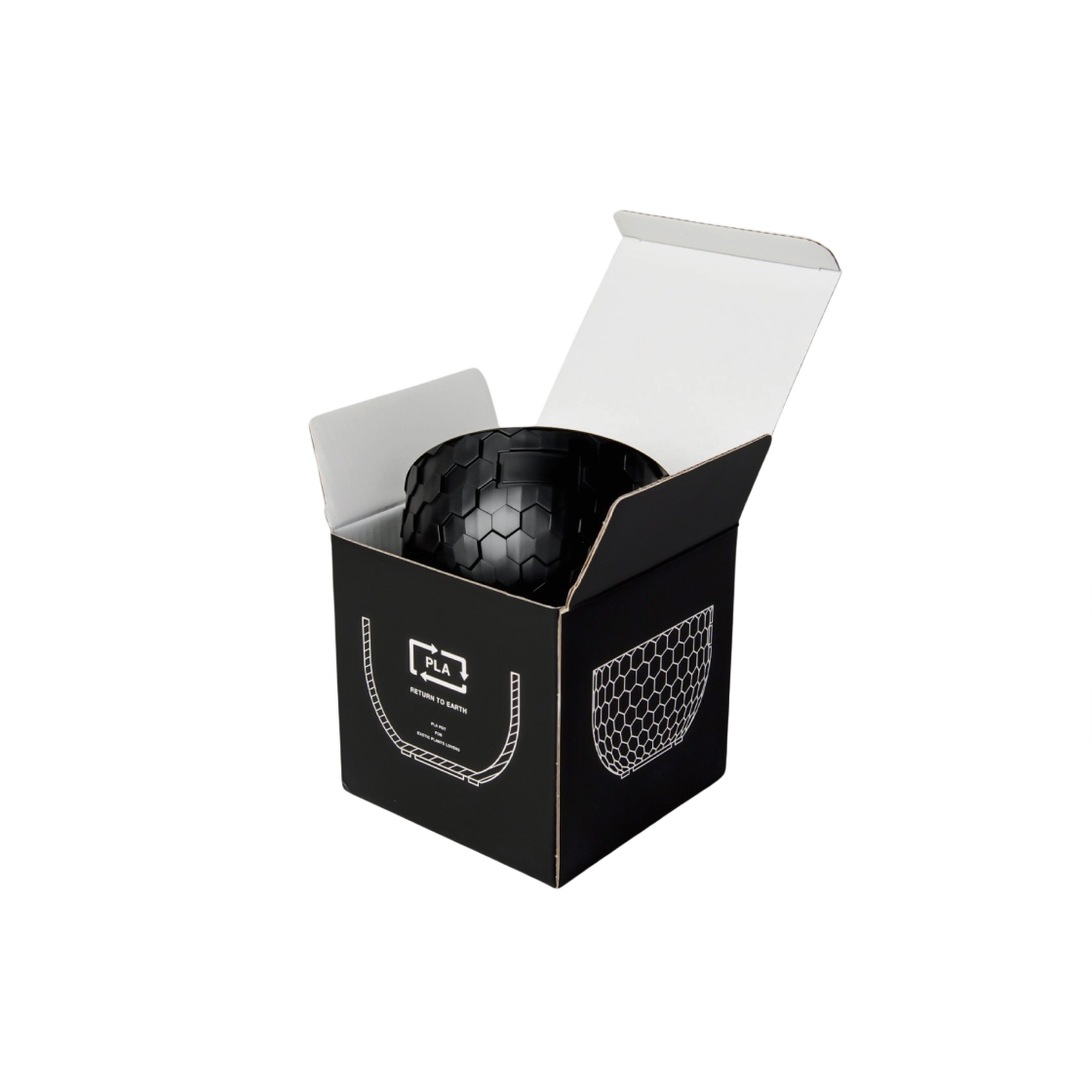 보타나이즈 플라 팟 헥사 블랙(Botanize Pla Pot Hexa Black) - 3