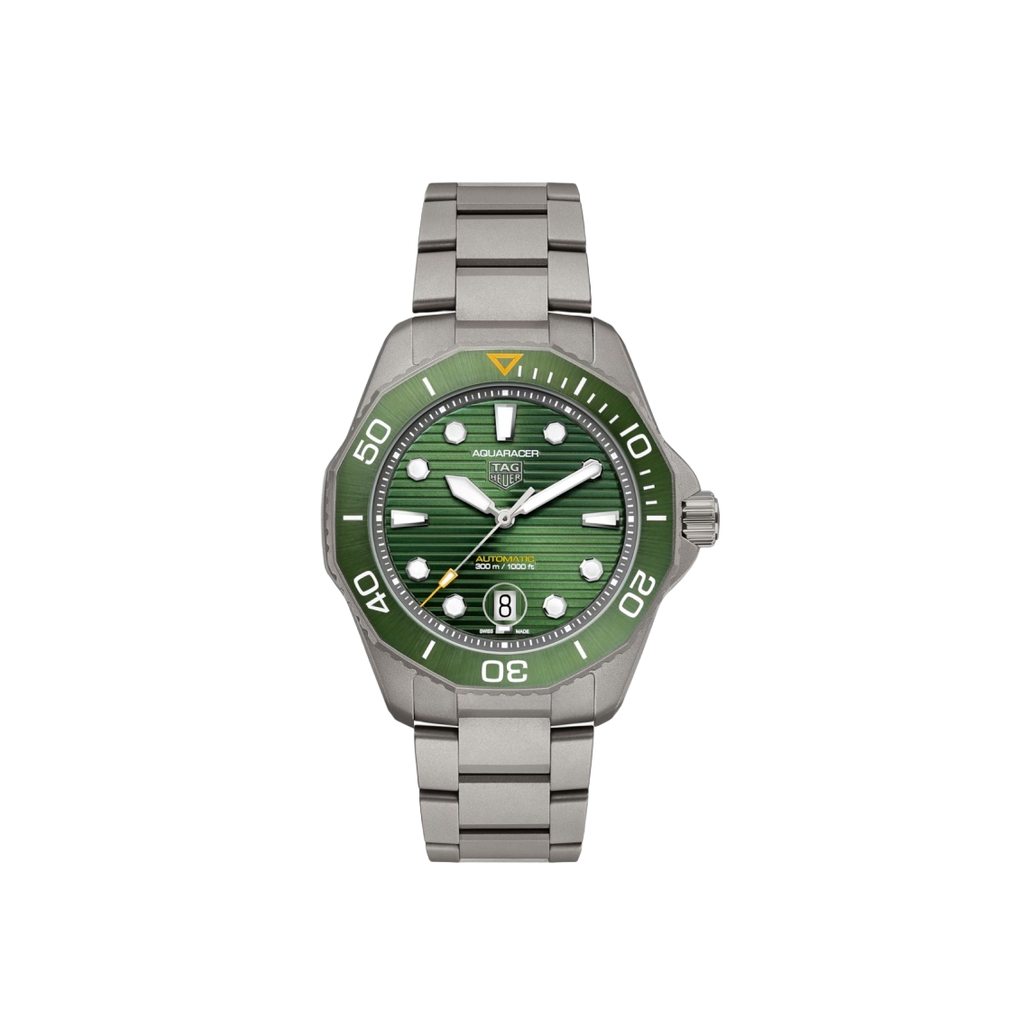 태그 호이어 아쿠아레이서 프로페셔널 300 칼리버 5 오토매틱 티타늄 그린(TAG Heuer Aquaracer Professional 300 Calibre 5 Automatic Titanium Green)