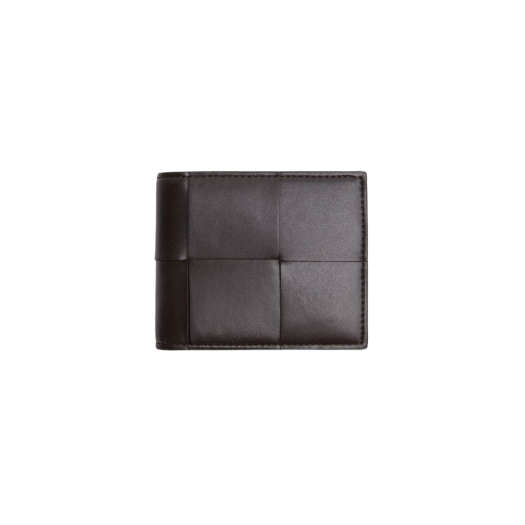 Bottega Veneta Cassette Bi-Fold Wallet with Coin Purse Fondant