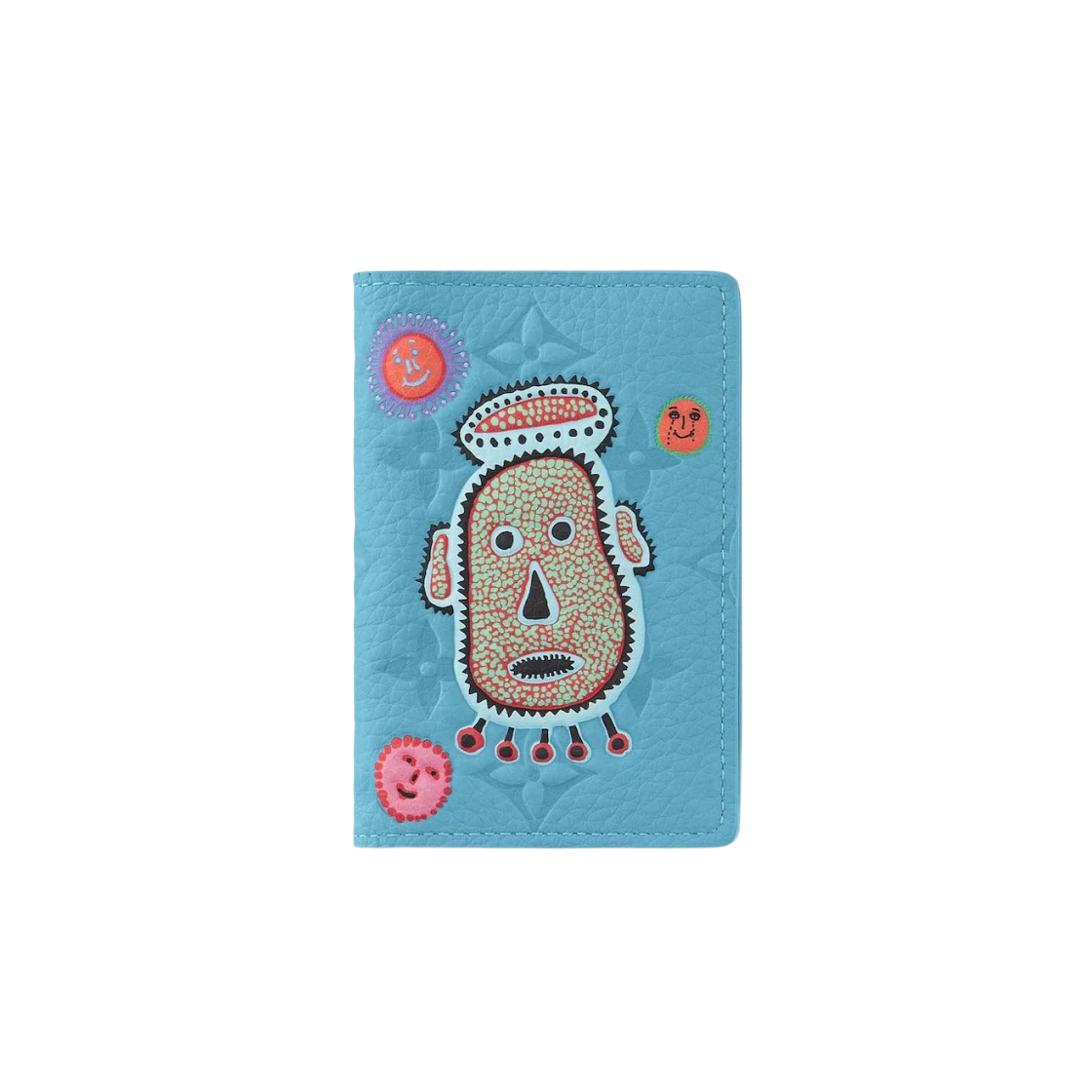 루이비통 x 야요이 쿠사마 포켓 오거나이저 토뤼옹 모노그램 블루(Louis Vuitton x YK Pocket Organizer Taurillon Monogram Blue) - 1