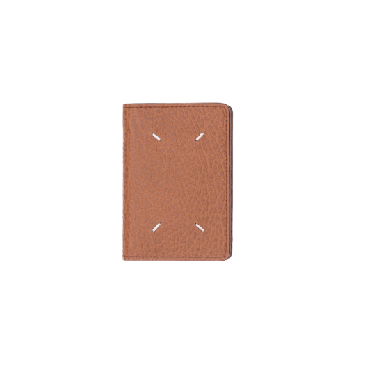 Maison Margiela Bovine Leather Card Holder Toffee