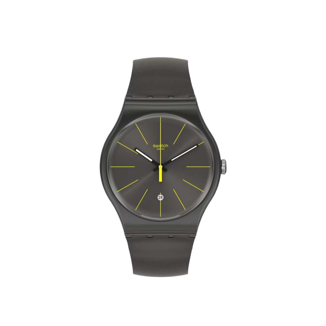 스와치 차컬레이징 쿼츠 블랙(Swatch Charcolazing Quartz Black)