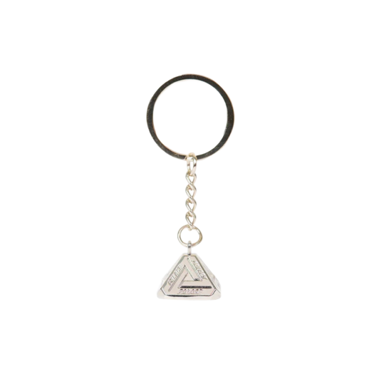 Palace Tri-Ferg 3D Keyring Silver - 23SS