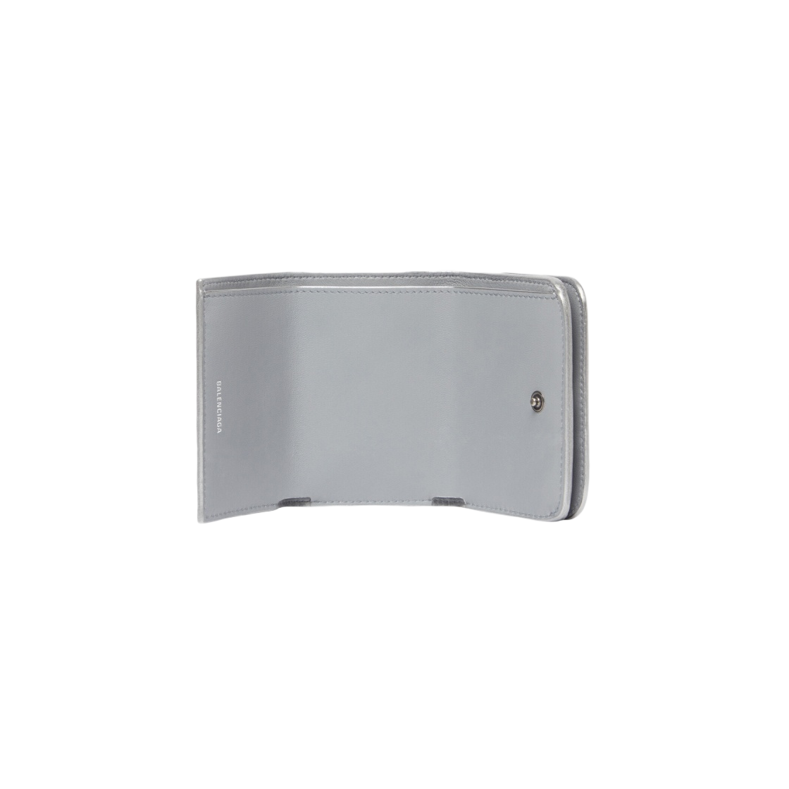 발렌시아가 르 카골 미니 지갑 메탈라이즈드 실버(Balenciaga Le Cagole Mini Wallet Metallized Silver) - 2