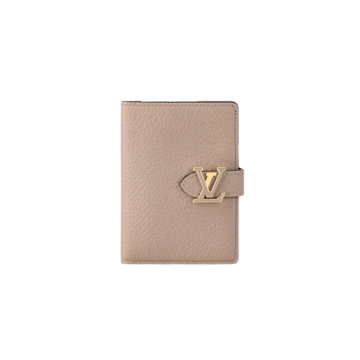 Louis Vuitton LV Vertical Compact Wallet Capucines Grey