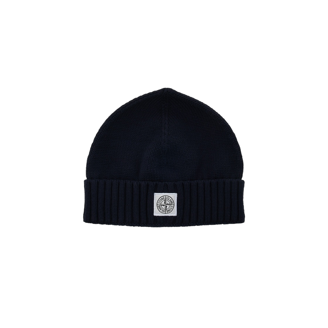 (키즈) 스톤 아일랜드 N04Z4 윈터 코튼 비니 네이비 블루 - 23FW((Kids) Stone Island N04Z4 Winter Cotton Beanie Navy Blue - 23FW)