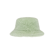 (W) Miu Miu Shearling Bucket Hat Aqua
