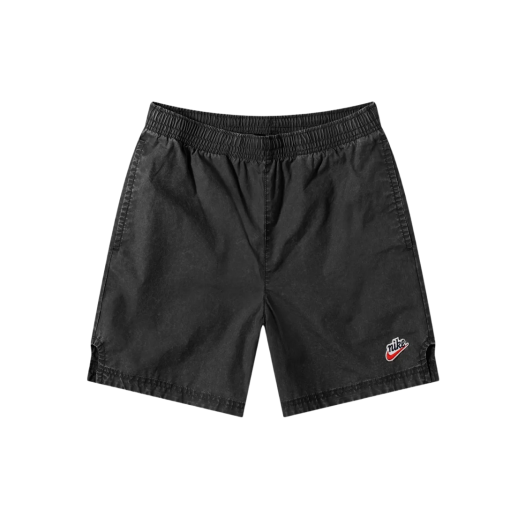 Nike Heritage Washed Woven Shorts Black - Asia
