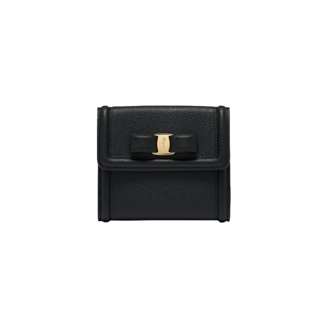 페라가모 바라 보우 컴팩트 지갑 블랙 | Ferragamo | KREAM