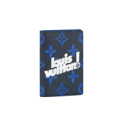 Louis Vuitton Pocket Organizer Everyday LV Vintage Monogram Blue
